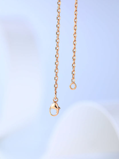 [Eterna Jewels]H CAGE ROSÉGOLD-HALSKETTE