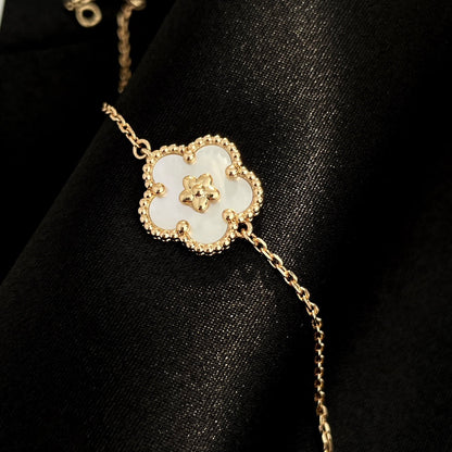 [Eterna Jewels]LUCKY SPRING ROSÉGOLD MOP-ARMBAND
