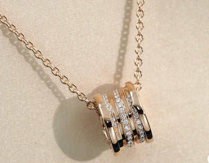 [Eterna Jewels] ZERO 1 HALSKEKETTE AUS ROSÉGOLD MIT DIAMANTEN