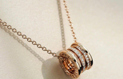 [Eterna Jewels] ZERO 1 HALSKEKETTE AUS ROSÉGOLD MIT DIAMANTEN