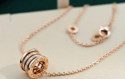 [Eterna Jewels] ZERO 1 HALSKEKETTE AUS ROSÉGOLD MIT DIAMANTEN
