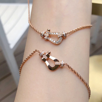 [Eterna Jewels]FORCE 10 HALSOMHÄNGES AUS ROSÉGOLD MIT DIAMANTEN