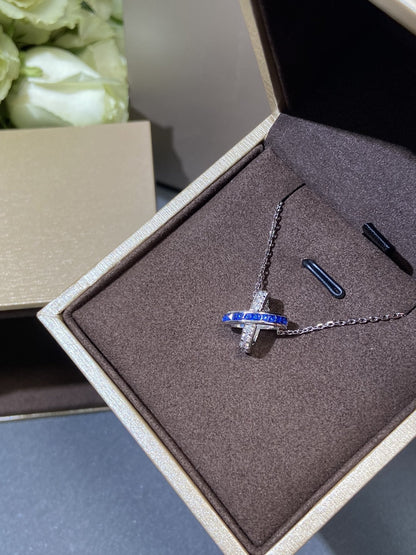 [Eterna Jewels]LIENS DIAMOND SILBERHALSKETTE