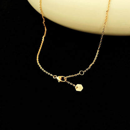 [Eterna Jewels]BEE MINI ANHÄNGER DIAMANTENHALSKETTE