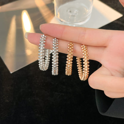 [Eterna Jewels]CLASH HOOP LARGE EARRINGS