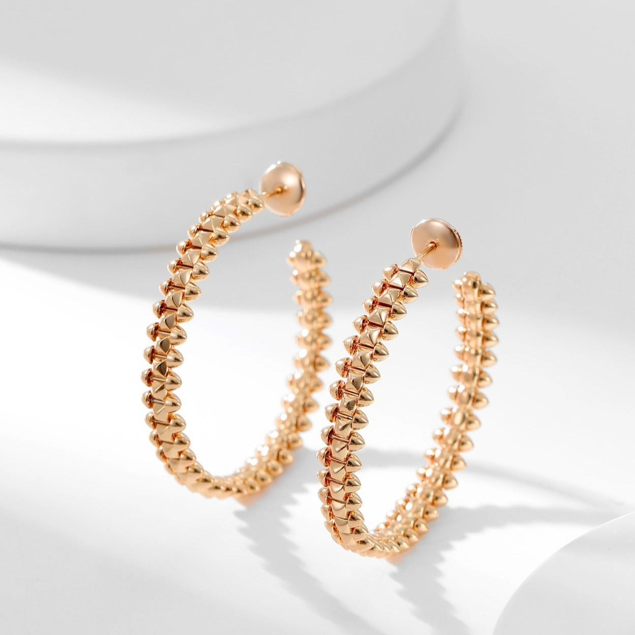 [Eterna Jewels]CLASH HOOP LARGE EARRINGS