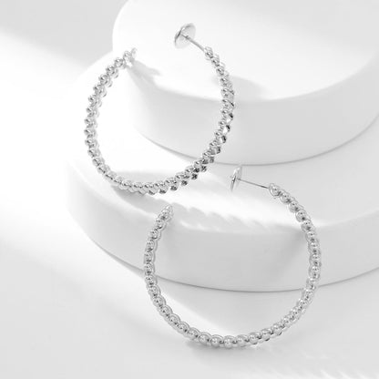[Eterna Jewels]CLASH HOOP LARGE EARRINGS