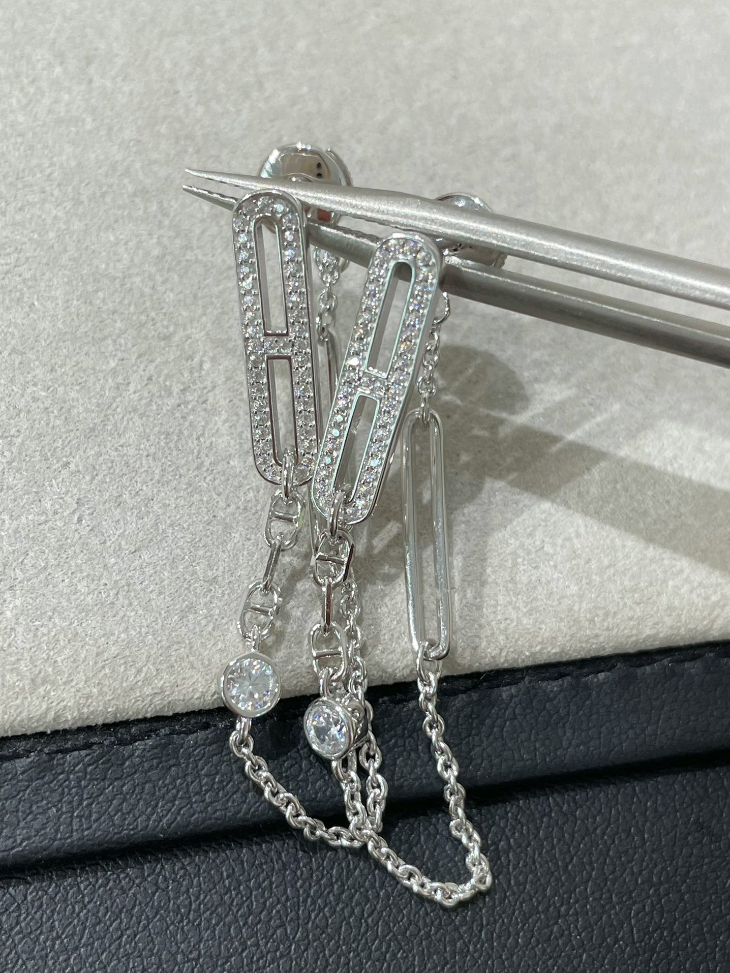 [Eterna Jewels]CHAINE CHAOS DIAMANT-OHRRINGE