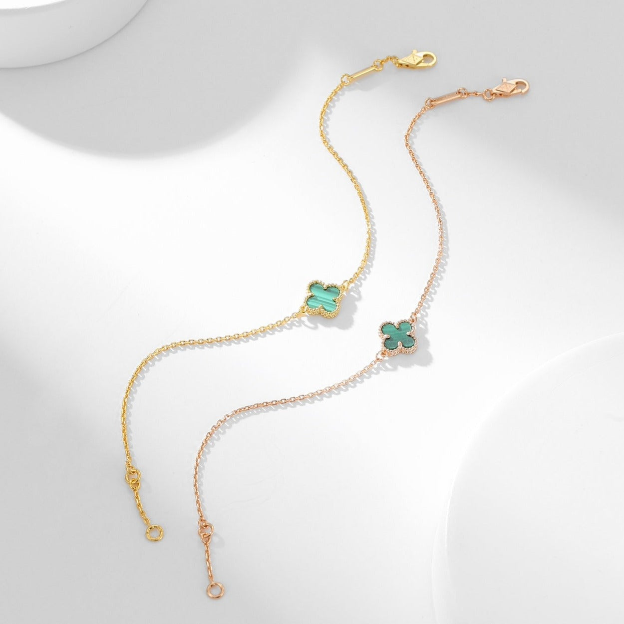 [Eterna Jewels]KLEEBRETT-ARMBAND MALACHIT 1 MOTIV