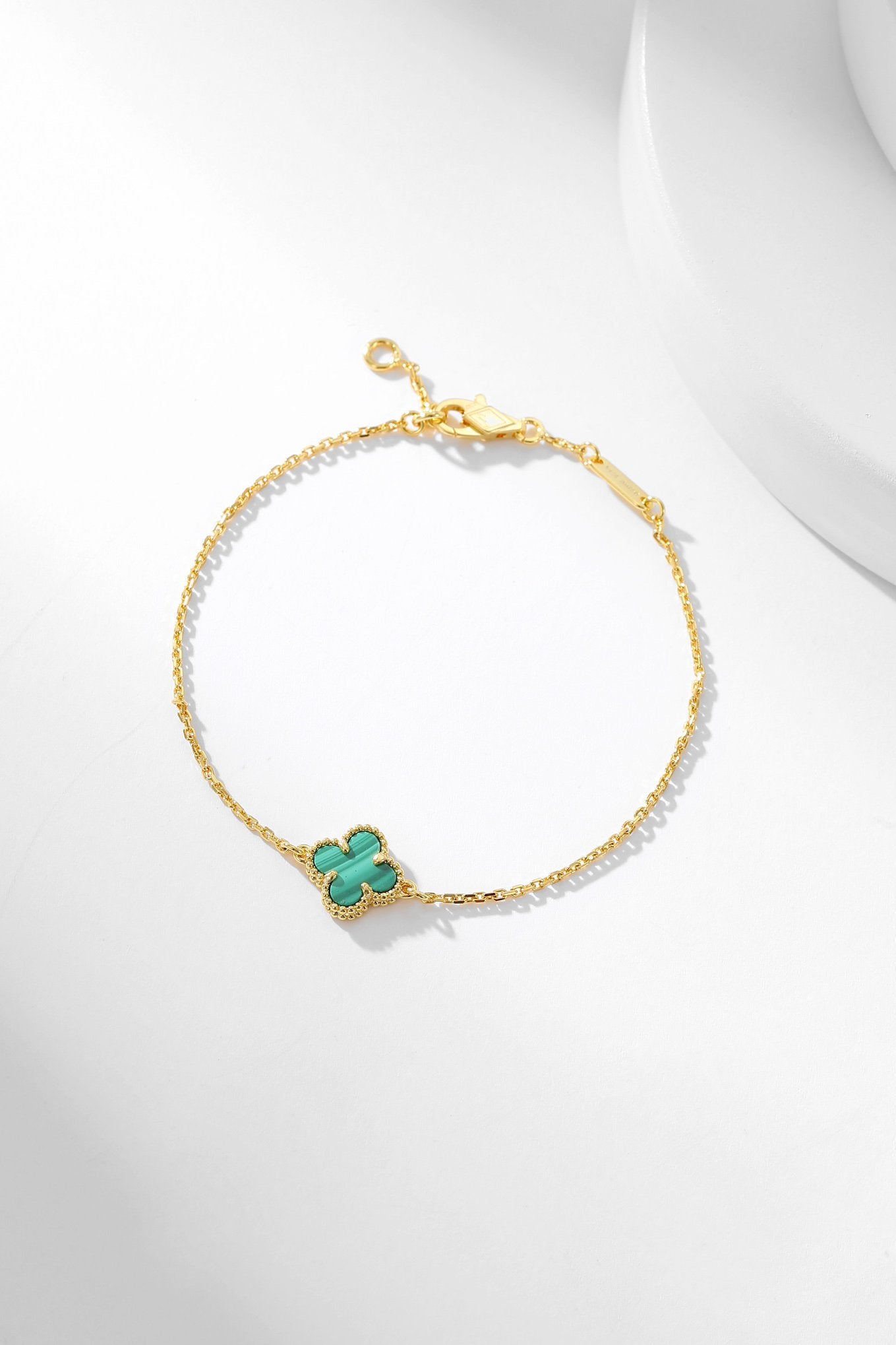 [Eterna Jewels]KLEEBRETT-ARMBAND MALACHIT 1 MOTIV