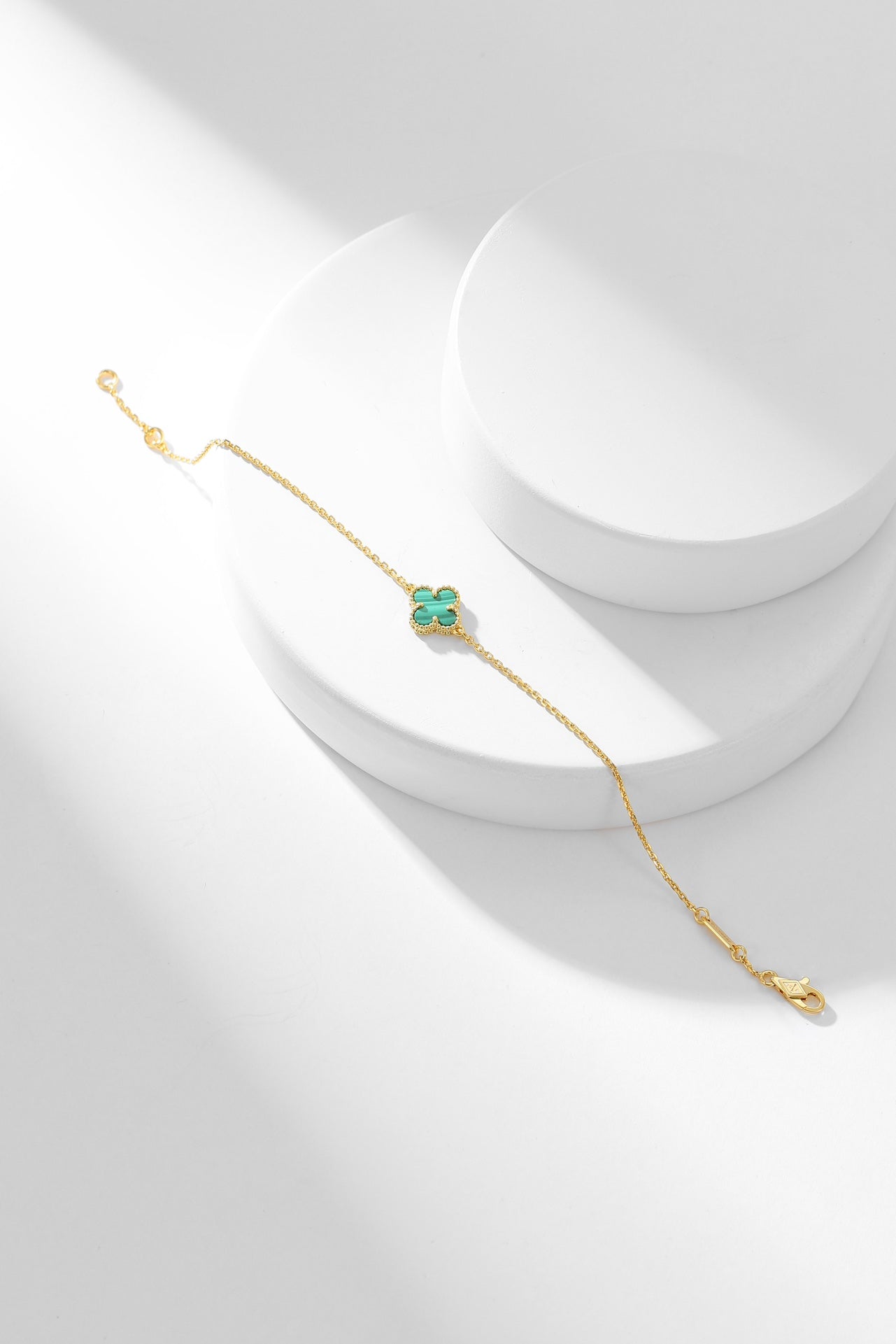 [Eterna Jewels]KLEEBRETT-ARMBAND MALACHIT 1 MOTIV