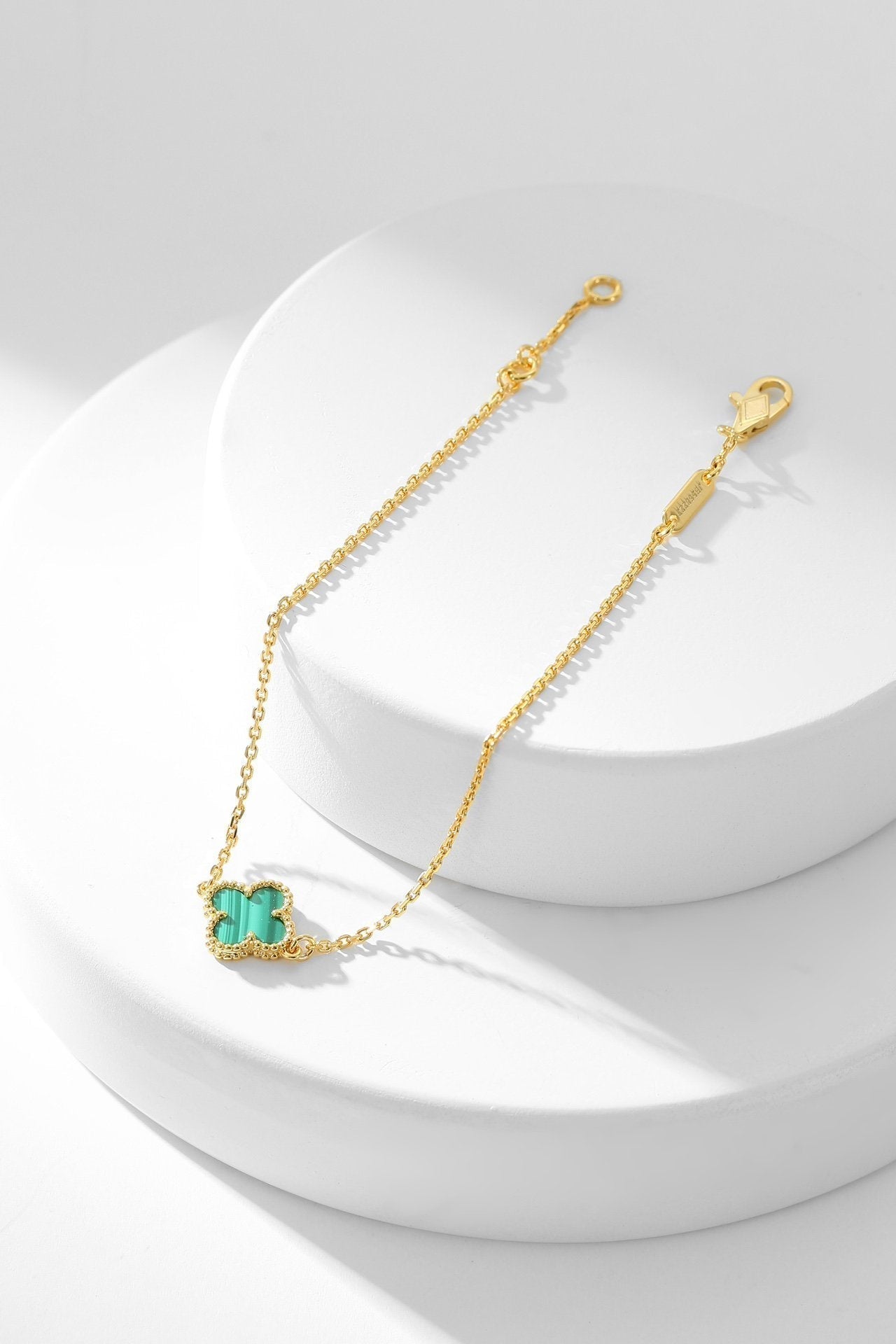 [Eterna Jewels]KLEEBRETT-ARMBAND MALACHIT 1 MOTIV