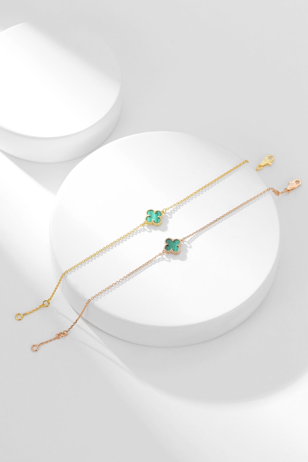 [Eterna Jewels]KLEEBRETT-ARMBAND MALACHIT 1 MOTIV
