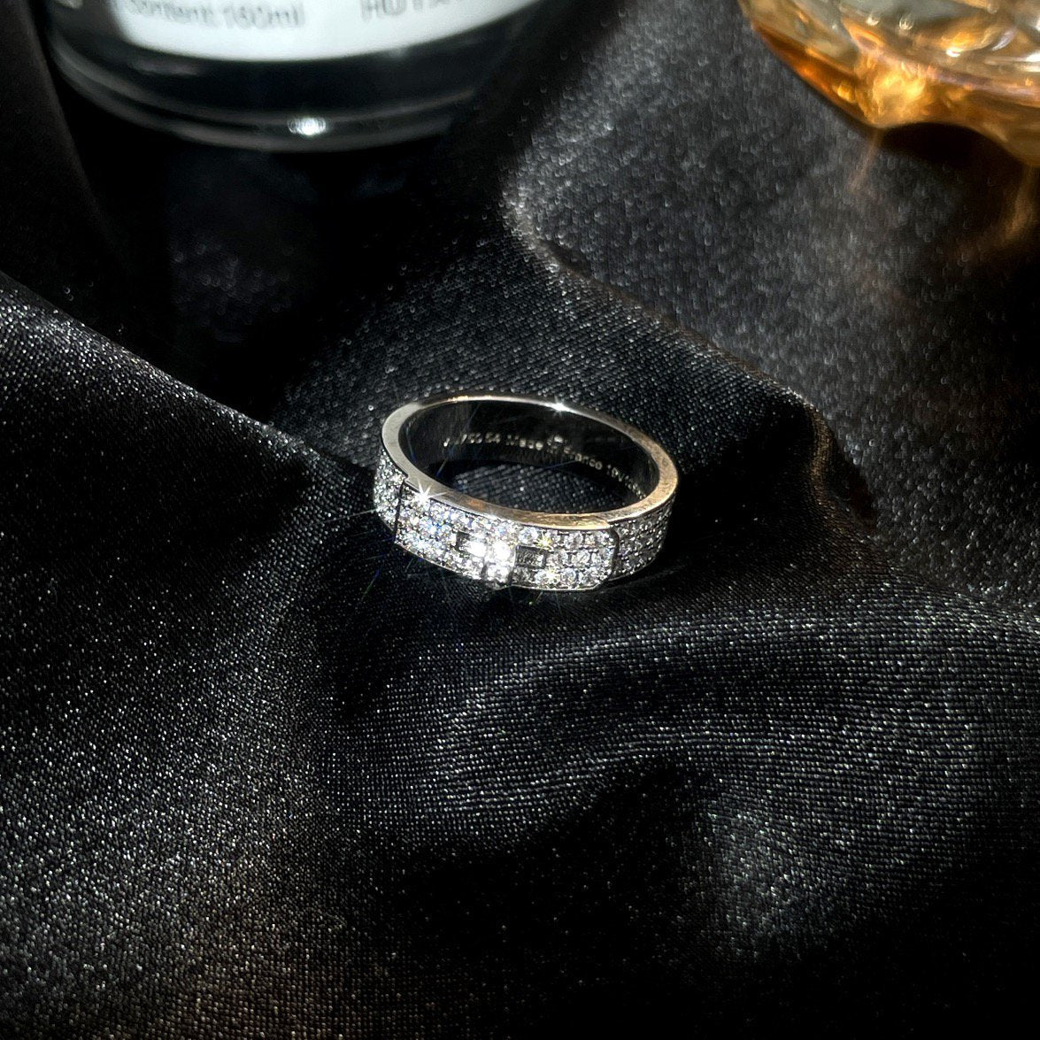 [Eterna Jewels]KELLY SILBER DIAMANTENRING