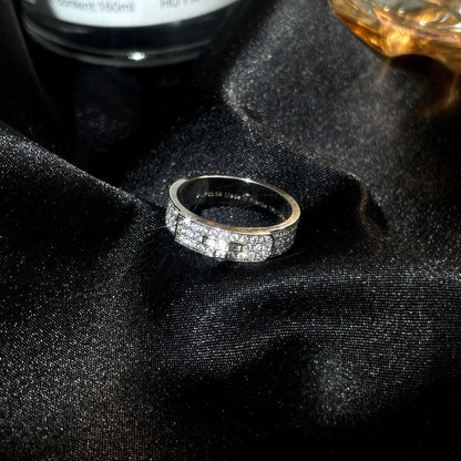 [Eterna Jewels]KELLY SILBER DIAMANTENRING