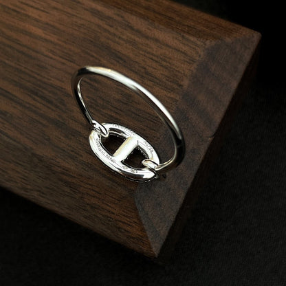 [Eterna Jewels]RONDE KLEINER SILBER-DIAMANTENRING