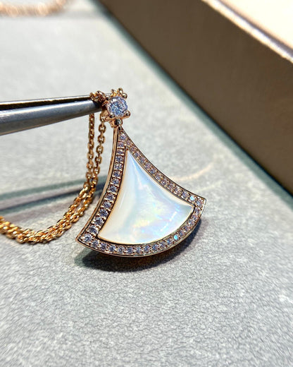 [Eterna Jewels]DREAM MOP DIAMANT PAVÉ ROSÉGOLD HALSKETTE