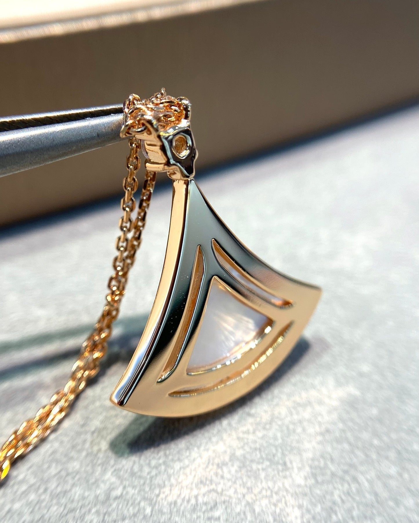 [Eterna Jewels]DREAM MOP DIAMANT PAVÉ ROSÉGOLD HALSKETTE