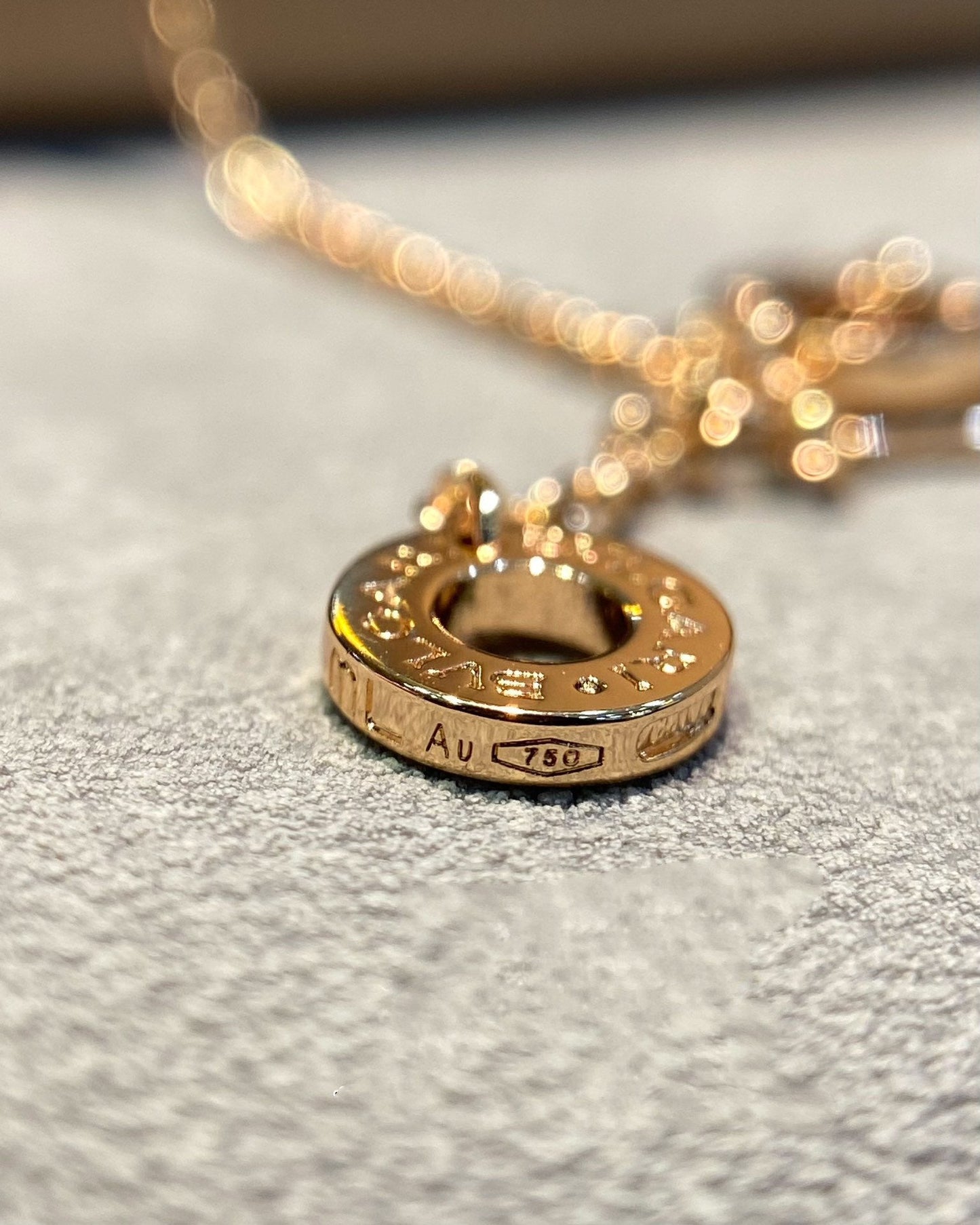 [Eterna Jewels]DREAM MOP DIAMANT PAVÉ ROSÉGOLD HALSKETTE