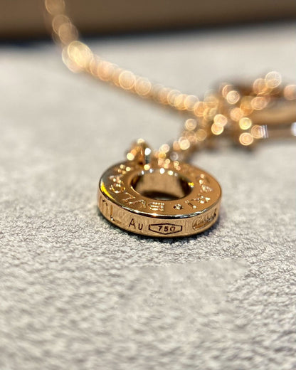 [Eterna Jewels]DREAM MOP DIAMANT PAVÉ ROSÉGOLD HALSKETTE