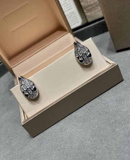 [Eterna Jewels]SCHLANGEN-DIAMANT-OHRSTECKER