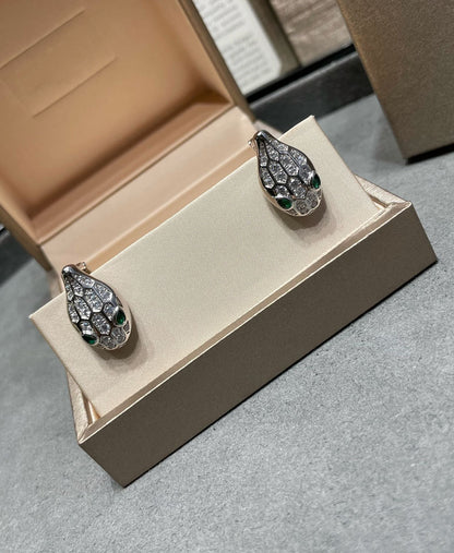[Eterna Jewels]SCHLANGEN-DIAMANT-OHRSTECKER