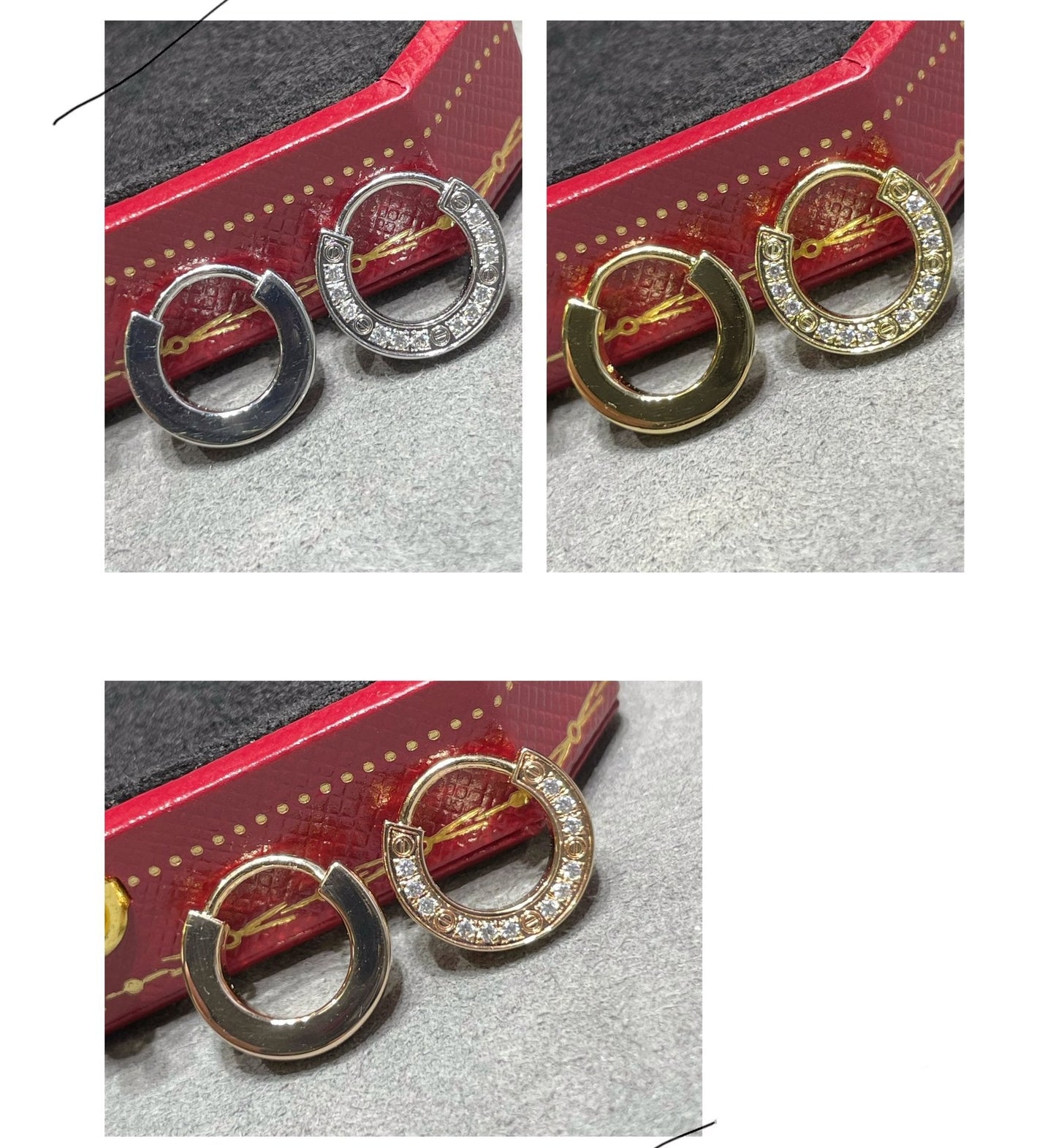 [Eterna Jewels]LIEBESDIAMANT-OHRRINGE