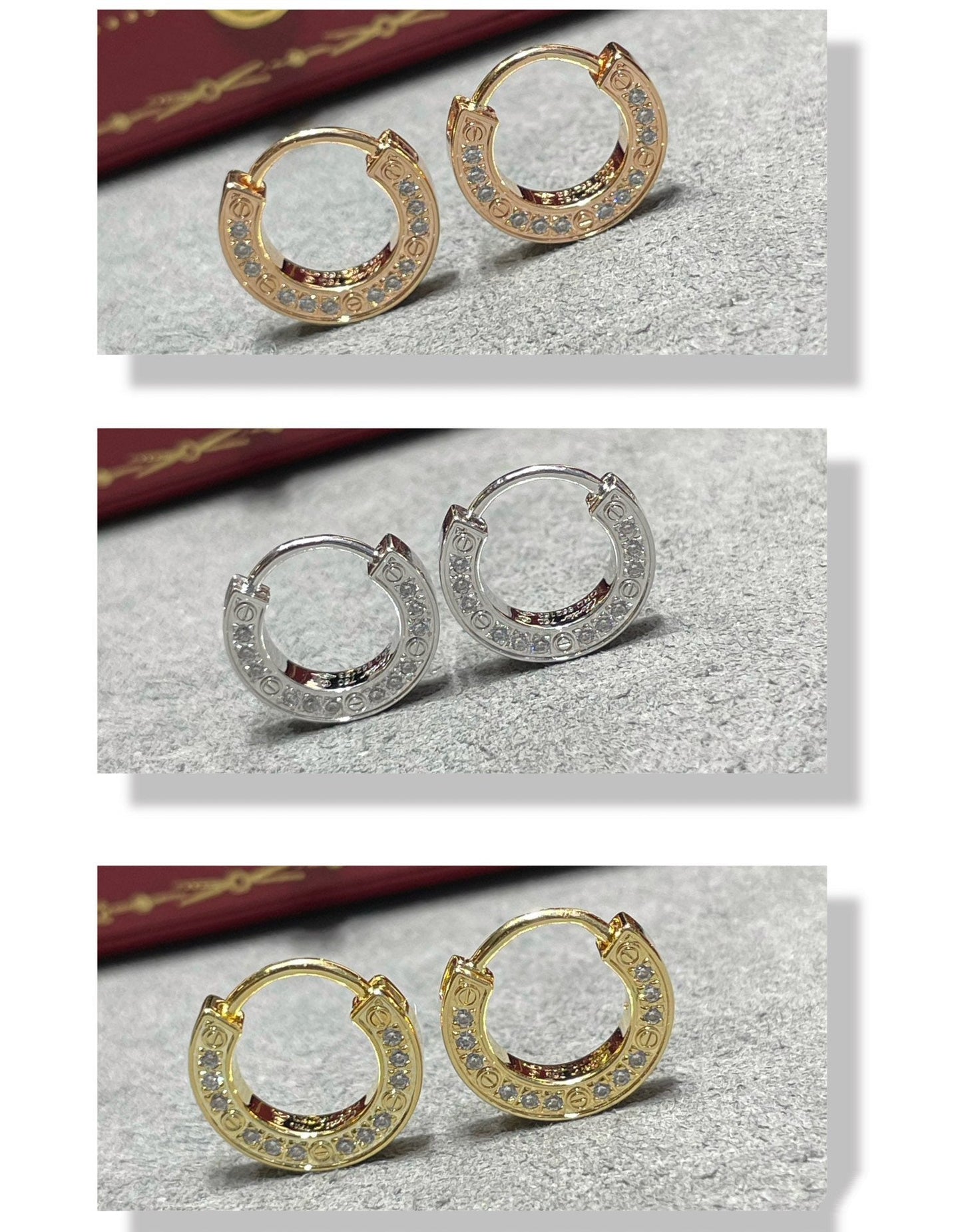 [Eterna Jewels]LIEBESDIAMANT-OHRRINGE