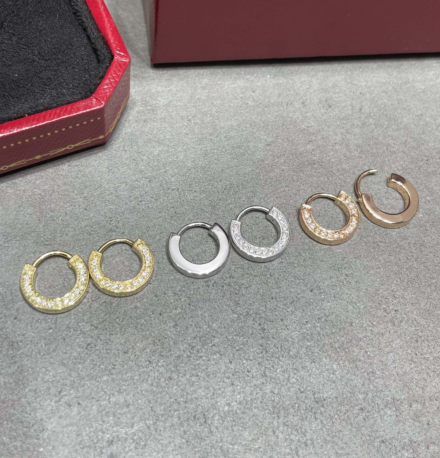 [Eterna Jewels]LIEBESDIAMANT-OHRRINGE