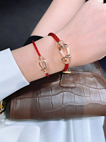 [Eterna Jewels]FORCE 10 HALBER DIAMANT ROTGOLD ROTES SEIL GROSSES UND MITTLERES MODELL