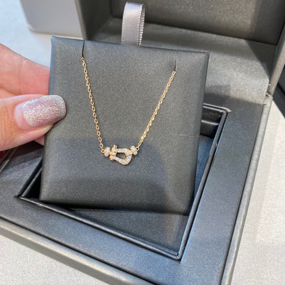 [Eterna Jewels]FORCE 10 DIAMOND ROSÉGOLD-HALSKETTE MINI-MODELL