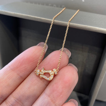 [Eterna Jewels]FORCE 10 DIAMOND ROSÉGOLD-HALSKETTE MINI-MODELL