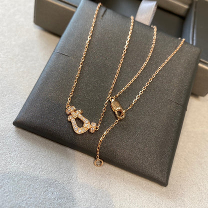 [Eterna Jewels]FORCE 10 DIAMOND ROSÉGOLD-HALSKETTE MINI-MODELL