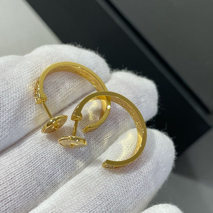 [Eterna Jewels]LIEBES-DIAMANT-GOLDOOHRRINGE