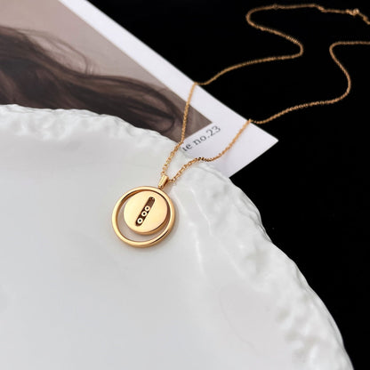 [Eterna Jewels]LUCKY MOVE MOP ROSÉGOLD HALSKEΤΤΕ