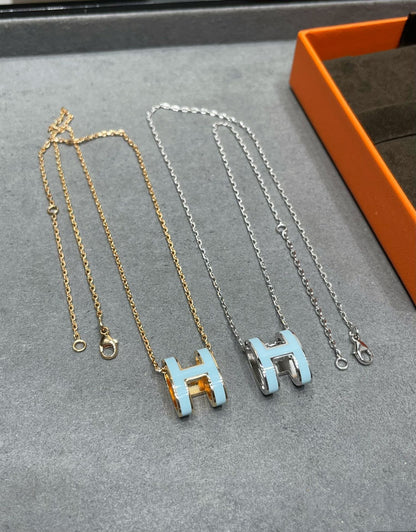 [Eterna Jewels]HALSKETTE POP H HELLBLAU