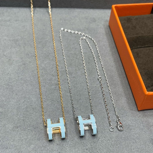 [Eterna Jewels]POP H SKY BLUE HALSKETTE