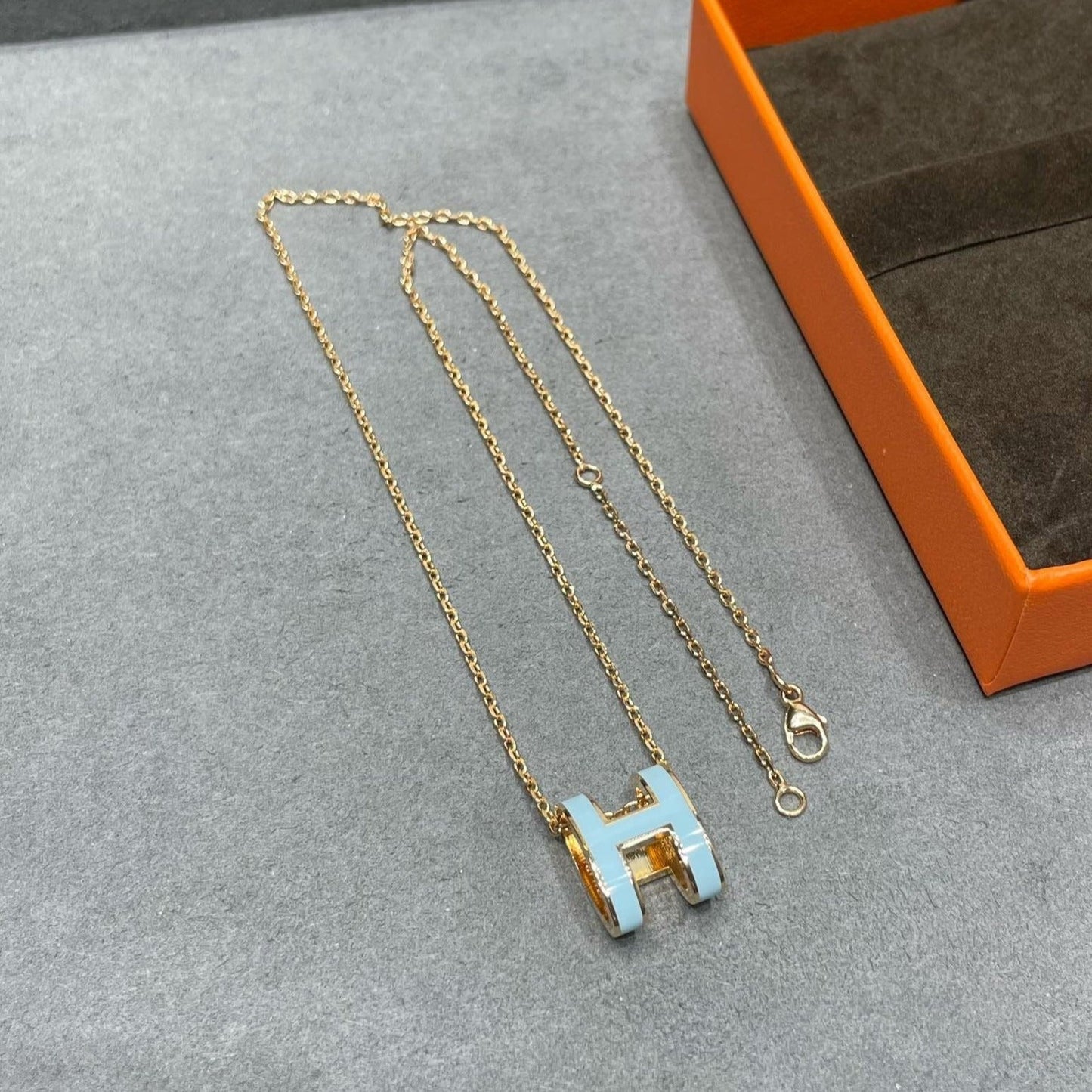 [Eterna Jewels]HALSKETTE POP H HELLBLAU
