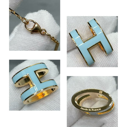 [Eterna Jewels]POP H スカイブルーネックレス