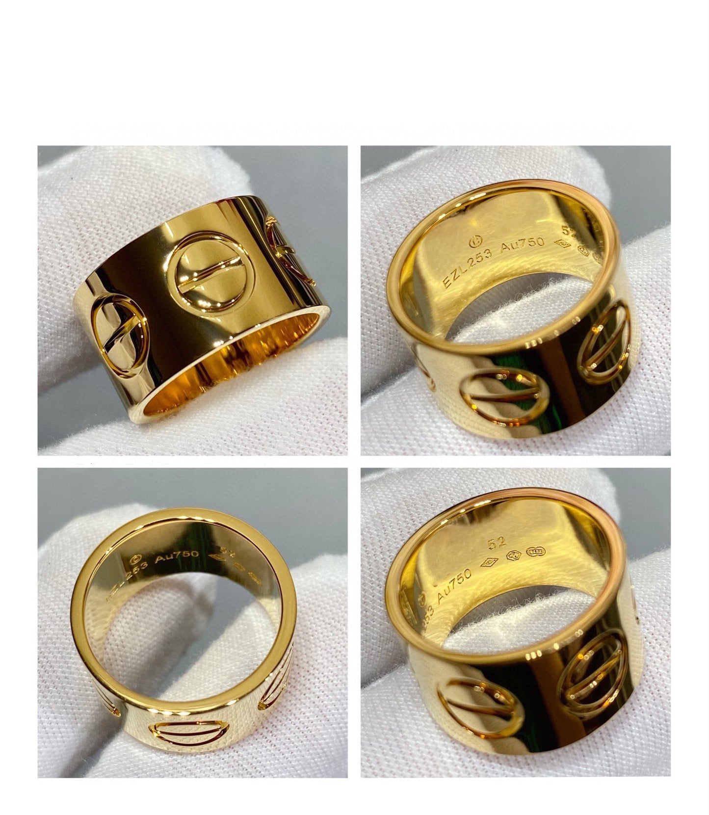 [Eterna Juwelen]LIEBE 11MM GROSSER RING