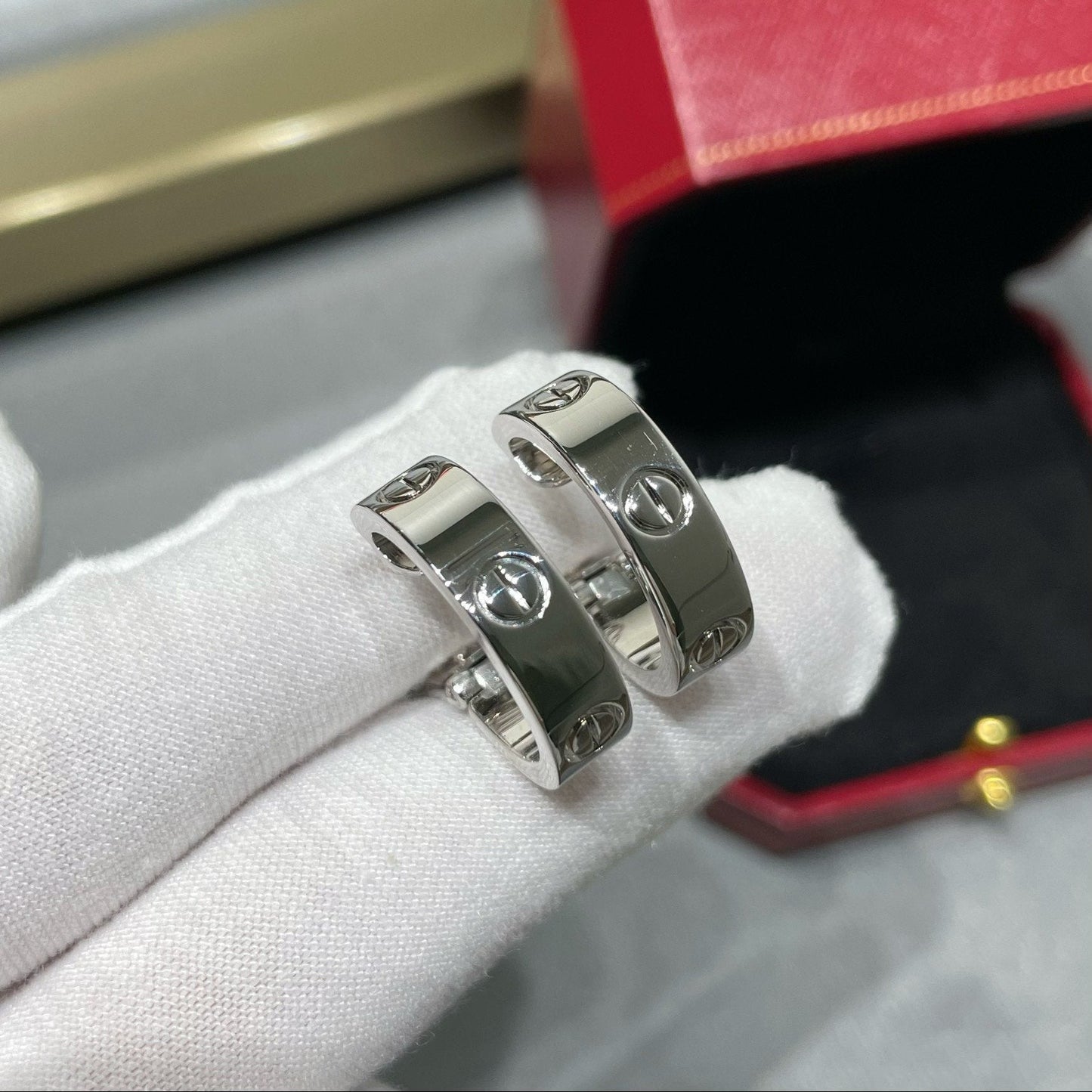 [Eterna Jewels]LOVE 5.5MM EARRINGS
