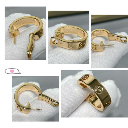 [Eterna Jewels]LOVE 5.5MM EARRINGS