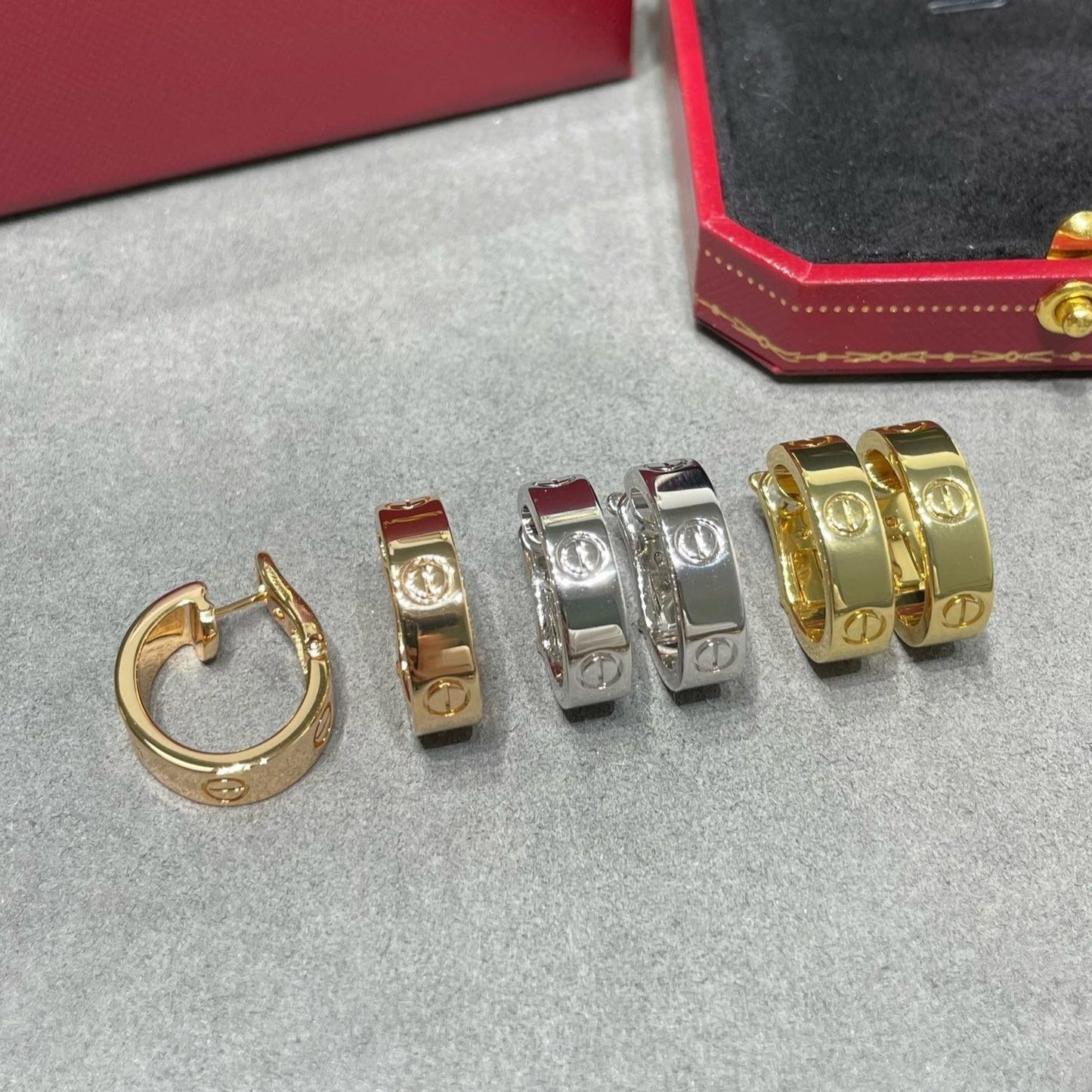 [Eterna Jewels]LOVE 5.5MM EARRINGS