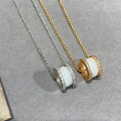 [Eterna Jewels] ZERO 1 DIAMOND CERAMIC NECKLACE