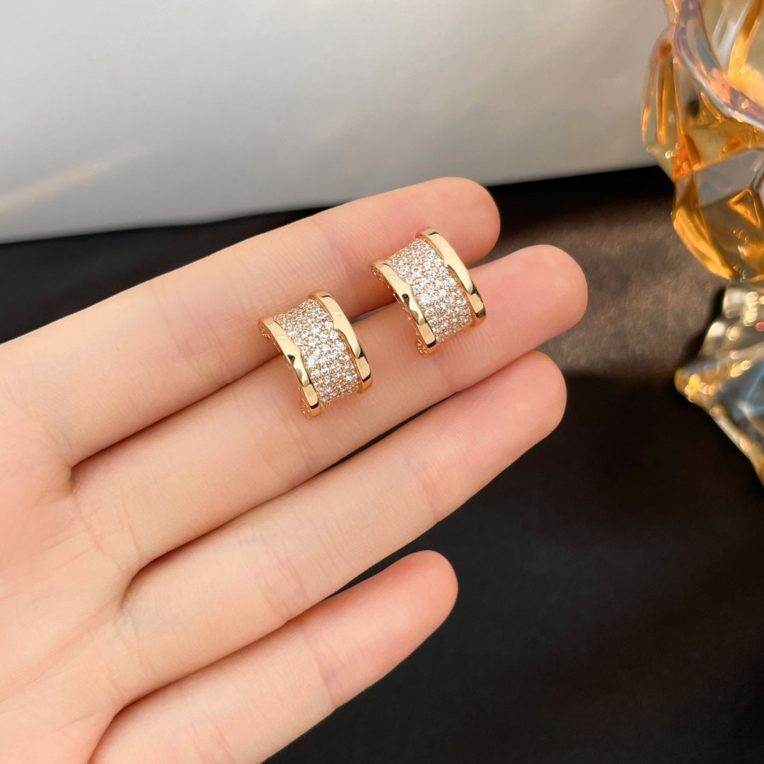 [Eterna Jewels] ZERO 1 DIAMANT PAVÉ OHRRINGE