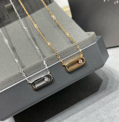 [Eterna Jewels]MOVE UNO DIAMANT-HALSKETTE