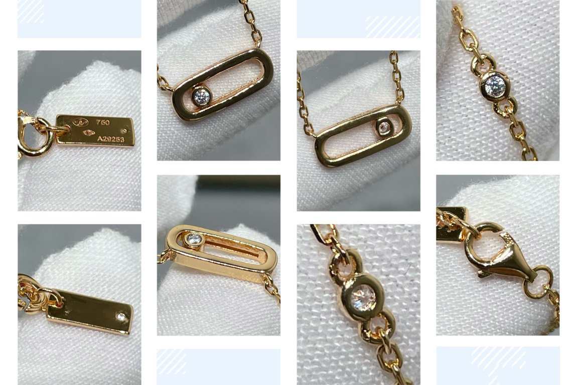 [Eterna Jewels]MOVE UNO DIAMANT-HALSKETTE