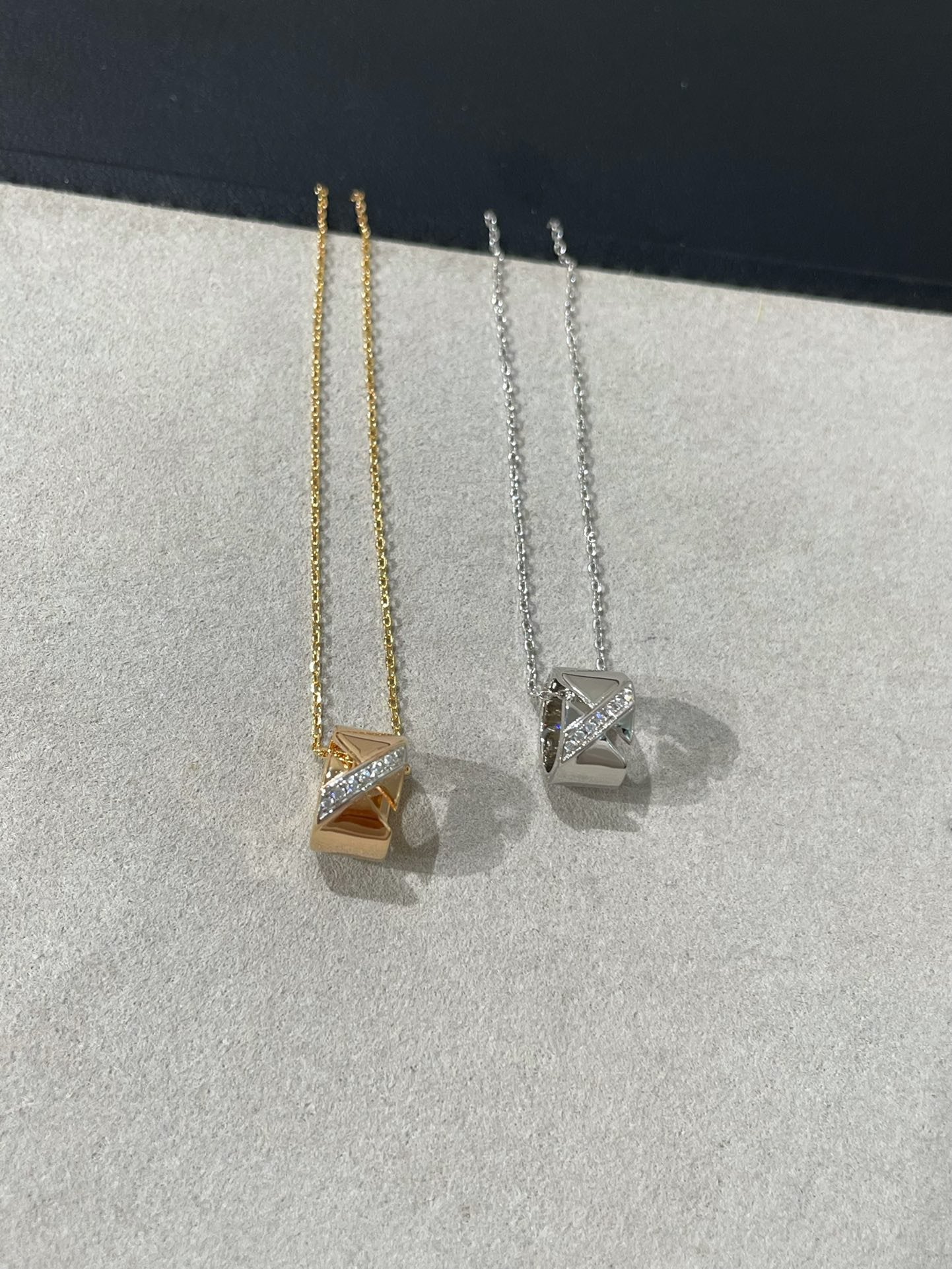 [Eterna Jewels]LIENS EVIDENCE DIAMOND HALSKETTE
