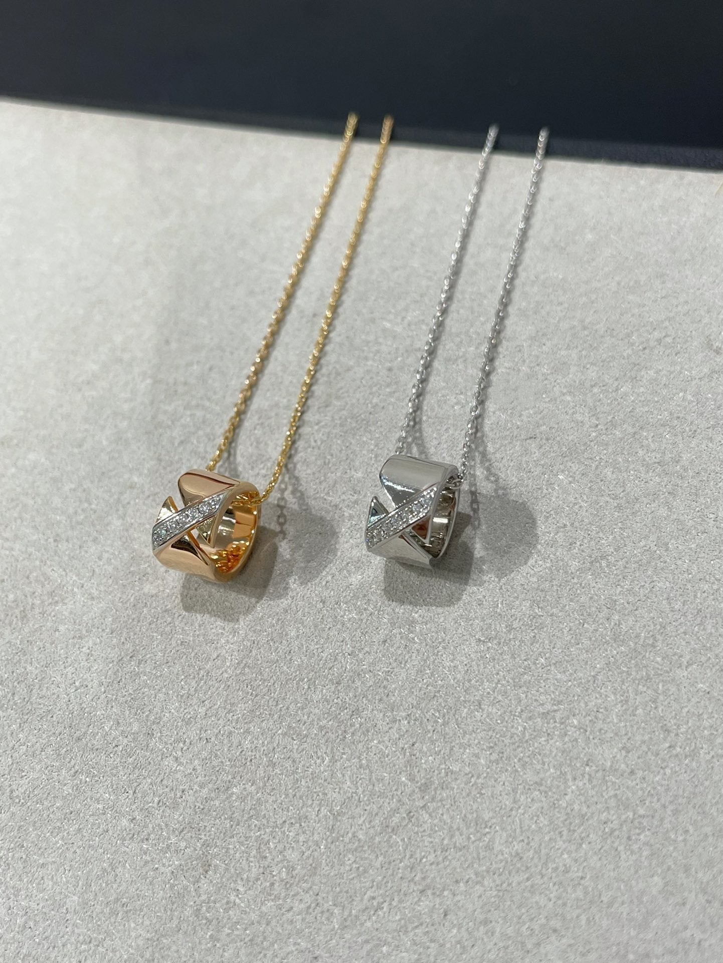 [Eterna Jewels]LIENS EVIDENCE DIAMOND HALSKETTE
