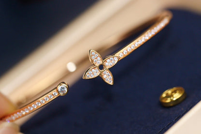 [Eterna Jewels]IDYLLE ROSÉGOLD ARMREIF MIT DIAMANTEN